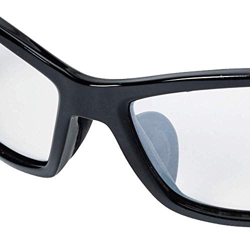 Sellstrom Safety Glasses - XP460 Series - Indoor/Outdoor Lens -Black/Green Frame - Uncoated