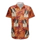 thumbnail image 3 of Camisa de playa con estampado 3D de perro y animal divertido, lindas camisetas con gráficos de mascotas para hombres, ropa, camisas hawaianas casuales, blusas de manga corta para niños, 3 of 5