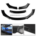 thumbnail image 5 of 4PCS Universal Car Front Bumper Lip Body Kit Splitter Diffuser Protector Black, 5 of 10