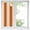 Burnt Orange, variant on Static Cling Non Adhesive Window Film, Brown Ombre Window Privacy Film Frosted, Farmhouse Brown Gradient Modern Art Opaque Window Coverings for Small Windows, Home, 17.7 x 39.3 Inches
