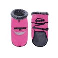 thumbnail image 3 of Abrigo reflectante para perros con anilla para arnés, chaqueta de invierno, cálido cuello de piel de conejo, chaleco polar para perros, traje de nieve, atuendo para mascotas para clima frío, 3 of 5