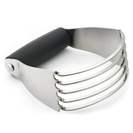 - Dough Blender, Top Professional Pastry Cutter with Heavy Duty Stainless Steel Blades (Black)