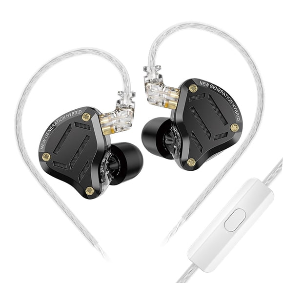 KZ ZS10 PRO 2 in Ear Monitor Headphones with 4-Level Tuning Switch, 1DD+4BA Hybrid Gaming Earbuds, HiFi Audiophile IEM Earphones,