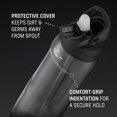 thumbnail image 4 of Contigo Fit Autospout Water Bottle, 32oz, Licorice Grey, 4 of 5