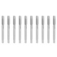 thumbnail image 1 of Straight Flute Tap 10pcs High Speed Steel Screw Tap Straight Flute Thread Taps Set Accessory M8 X 1.25mm, 1 of 8