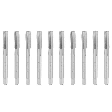 

High Speed Steel Thread Tap Straight Flute Thread Tap 10pcs High Speed Steel Screw Tap Straight Flute Thread Taps Set Accessory M8 X 1.25mm
