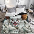 thumbnail image 4 of Jbralid Halloween Throw Blanket Horror Movie Film Character Soft Flannel Blanket for Sofa Bed Couch Chair or Dorm 60x80 in, 4 of 5