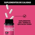 thumbnail image 3 of Suplemento Alimenticio Beyond Vitamins Inositol 40:1 Myo y D-Chiro Vegano para Mujer, 3 of 6