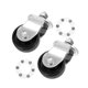 thumbnail image 1 of 2 ruedas giratorias para gato de suelo, ruedas de repuesto para gato de suelo, rueda de gato de Metal para gato de 2 toneladas, 1 of 6