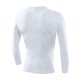 thumbnail image 3 of pstuiky camisas de manga larga para hombre, Camiseta tipo blusa para hombre, de color liso, ajustada, de alta resistencia, con cuello redondo y manga larga Tops de talla grande para hombre m, 3 of 3