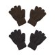 thumbnail image 1 of GRAVITY NIÑOS GUANTES DE MARCHA DE COLOR DE FONDA - 2 PackS - NEGRO / MARRÓN Gravity Threads Guantes, 1 of 1