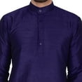 thumbnail image 3 of SKAVIJ Ensemble de Pyjama Kurta pour les Hommes de la Partie Ethnique Indienne Porter Robe Blue L, 3 of 6