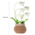 thumbnail image 2 of Kit de flores de costura de ganchillo FLhrweasw con tutoriales en vídeo suministros para tejer DIY grande, 2 of 5