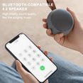 thumbnail image 4 of Altavoz Bluetooth portátil SUSUchens, resistente al agua, de alta fidelidad, para viajes, hogar y exteriores, color rojo, 4 of 8