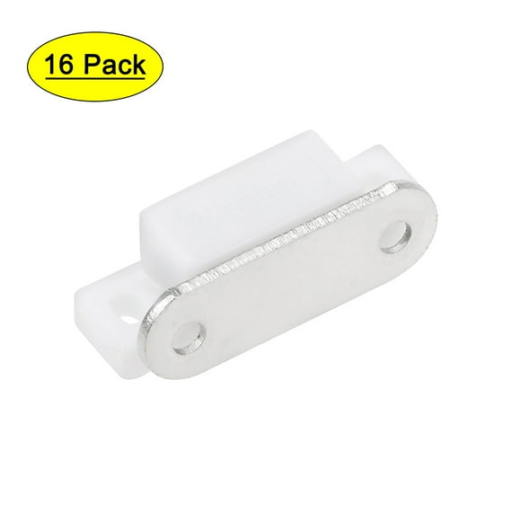 Unique Bargains Magnetic Door Catch Door Magnetic Latch for Cabinet Doors, Cupboards, Drawers, Shutters 16pcs
