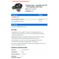 thumbnail image 2 of Distributor Rotor - Compatible with 1957 - 1959 Studebaker Silver Hawk 1958, 2 of 2