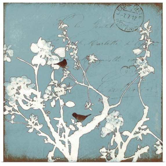 Great BIG Canvas | Rolled Amy Melious Poster Print entitled Song Birds IV