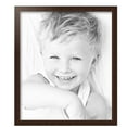 thumbnail image 2 of ArtToFrames 17" x 20" Walnut Picture Frame, 17x20 inch Brown MDF Poster Frame (WOM-4094),  Pack, 2 of 8
