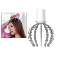thumbnail image 3 of de mano para la cabeza, hormigueo, relajación profunda, reducción del estrés, estimulación cabelludo, ador de cuello, equipo de - blanco Yuyangstore Masajeador de cabeza de pulpo, 3 of 8