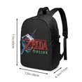 thumbnail image 2 of Mochila de viaje para portátil The Legend of Zelda, resistente, delgada y con puerto de carga USB, ideal para la universidad y la escuela, para hombres y mujeres., 2 of 5