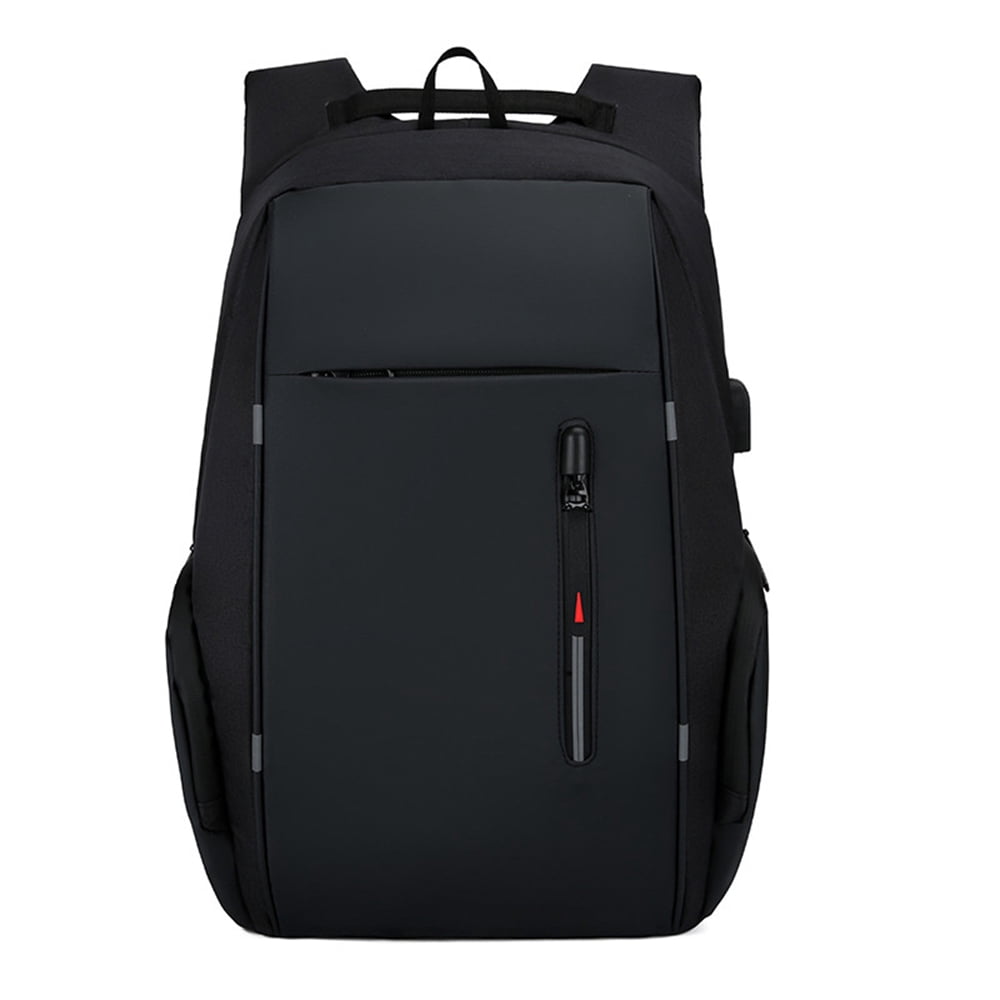 Cbcbtwo Unisex Waterproof Oxford Polyester Travel Backpacks, Black