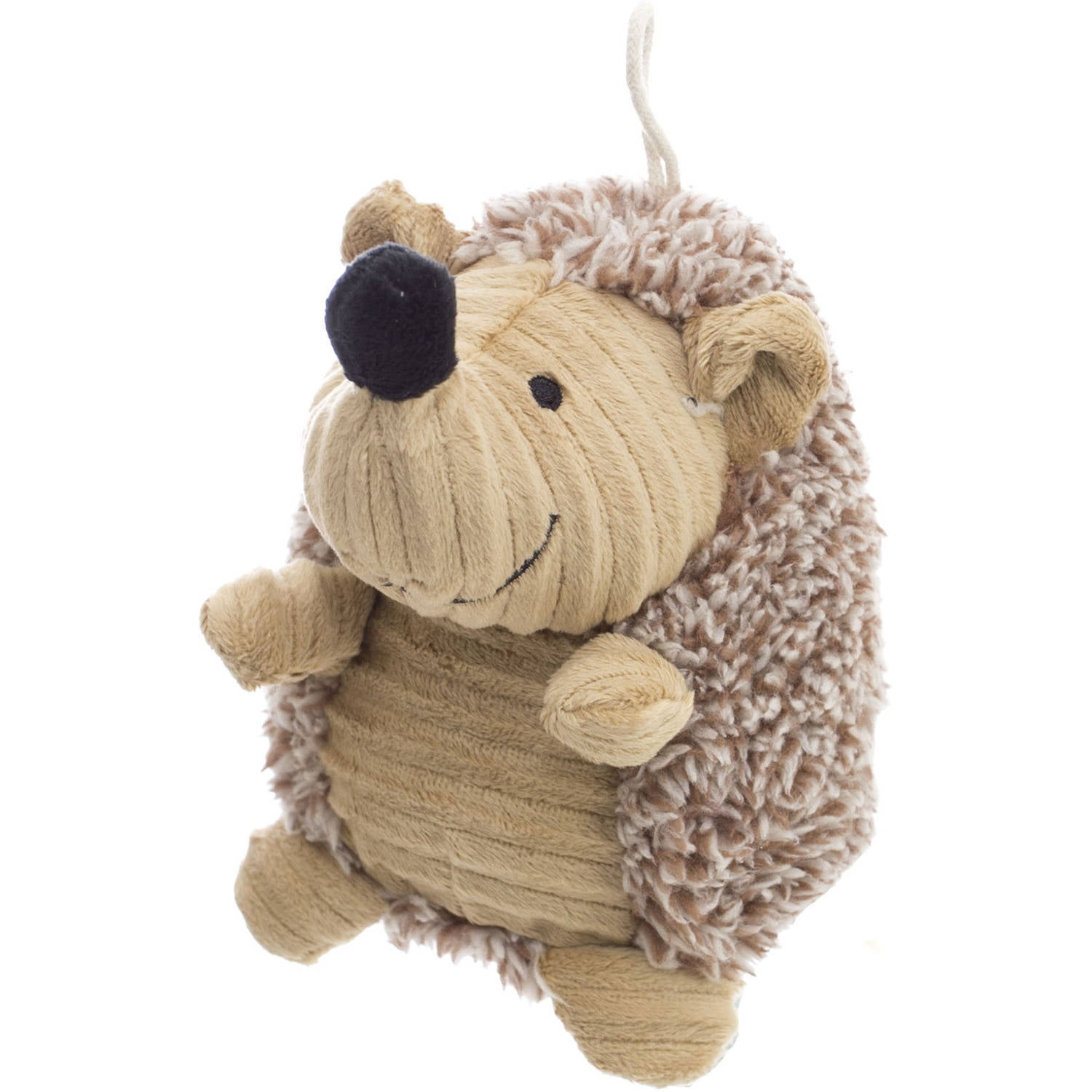 6-inch Squeaky Plush Dog Toy - Hedgehog 