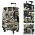 thumbnail image 6 of Luggage Cover Washable Travel Suitcase Protector Spandex Luggage Cover Fit 25-28 Inch Luggage - - Here we go Travel, 6 of 6
