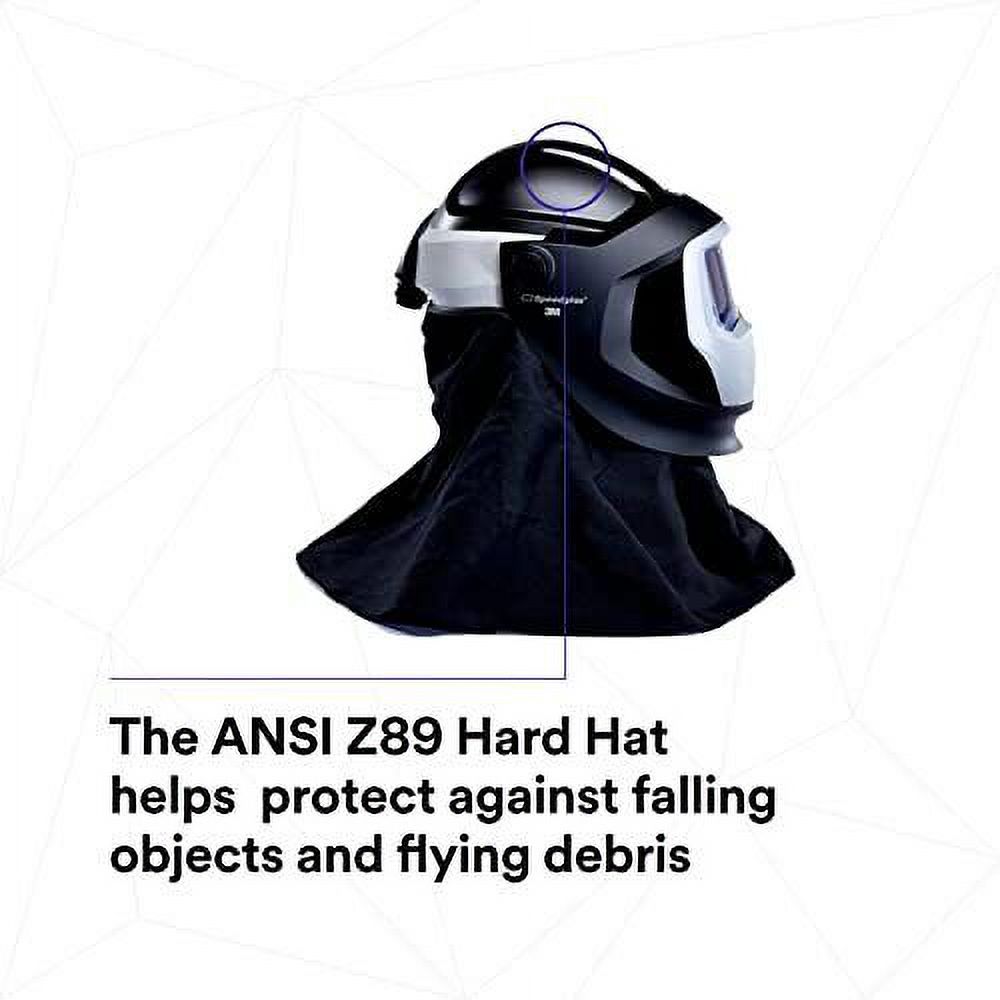 3M Adflo PAPR and Versaflo M-Series Helmet Kit Speedglas Welding Shield, 38-110