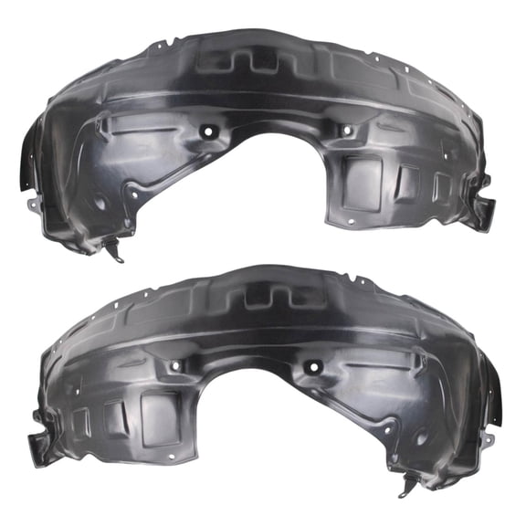 TRQ Inner Fender Liner Set Fits Select 2007-2009 Mazda CX-9 MA1248130 MA1249130