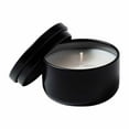 thumbnail image 3 of EGYMEN Travel Size Soy Wax Scented Candle, Mini Tin Candle in Black Matte Jar, Portable Aromatherapy Candle for Home & Outdoors, 40g Soy Wax Candle with Double Cotton Wick, 3 of 8