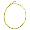 thumbnail image 2 of Gold-Tone Plated Sterling Silver Hook Bangle, 2 of 3