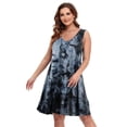 thumbnail image 2 of Vestido casual de playa de verano de talla grande Sundress BELAROI para mujer, 2 of 6