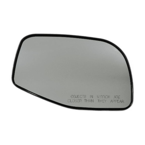 80035 - Fit System Passenger Side Non-heated Mirror Glass w/ backing plate, Ford Explorer, Mercury Mountaineer 02-05, 5 1/ 8" x 7 3/ 4" x 8 1/ 2"