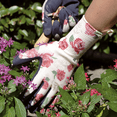 thumbnail image 5 of Lojalitet Ladies Gardening Printed Gloves Cowhide Leather for Yard Work and Daily Work, 5 of 5