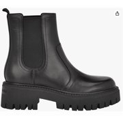 Calvin Klein Women's Jayden Ankle Boot – Elegant, Versatile Bootie with Low Heel (Size 6.5M)