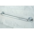 thumbnail image 2 of Kingston Brass DR414241 Manhattan 24-Inch X 1-1/4-Inch OD Grab Bar, Polished Chrome, 2 of 4