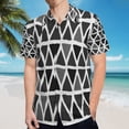 thumbnail image 5 of High Quality Hawaiian Shirts for Men Short Sleeve Aloha Beach Shirt Floral Summer Casual Button Down Shirts Blouses A783JJ, 5 of 7