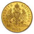 thumbnail image 2 of 1892 Austria Gold 8 Florin/20 Francs AU, 2 of 2