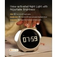 thumbnail image 5 of BEMS-Reloj despertador para niños, configuración de alarma dual, luz nocturna con, 5 of 5