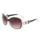 thumbnail image 1 of Gafas de sol retro de montura grande a la moda europea y americana, hechas de PC, 1 of 5