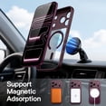 thumbnail image 5 of JETech 360 Full Body Magnetic Case for iPhone 18 Pro Max |Built-in Camera Control Button (Dark Cherry), 5 of 6