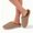 Khaki, variant on Women's S𝗅ip On Fuzzy Slippers Warm Cozy Soft Slippers Shearling Slippers Comfortable Non-S𝗅ip Slides Cozy Indoor Outdoor Slides Lightweight House Footwear Closed Toe Winter Shoes