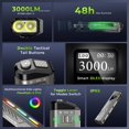 thumbnail image 2 of Linterna Wurkkos TD11 Tactical 3000 lúmenes USB-C recargable, 2 of 9