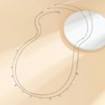 thumbnail image 4 of Waist Chain Double Layers Full Luster Dress-up Belly Belt Waist Chain Accessories for Daily Wear, 4 of 8