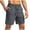 Dark Gray, variant on JSKUMAR Men's Running Shorts with Zipper Pockets Lightweight Drawstring Waist Comfy Shorts for Outdoor Running Sports Athletic Gym Khaki|XL