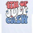 thumbnail image 3 of Instant Message - Fourth Of July Crew - Toddler & Youth Short Sleeve Graphic T-Shirt, 3 of 6