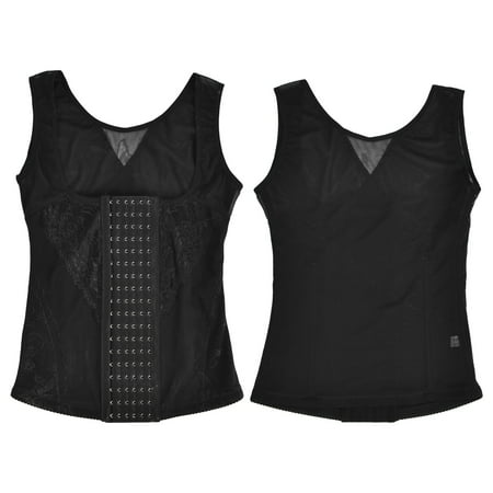 

Women Waist Trainer Open Bust Bodysuit Nylon Black For Women For Body Shaping Black XL