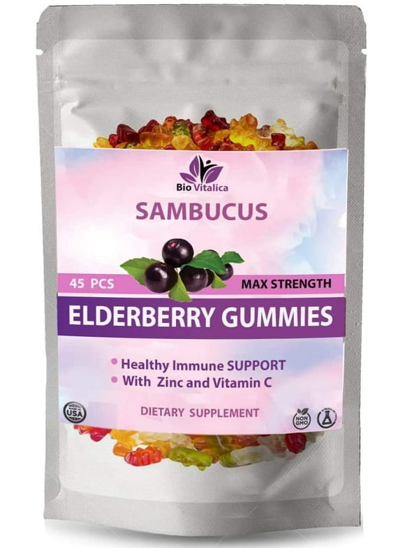 Elderberry Gummies in Immune Support