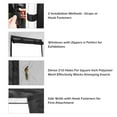 thumbnail image 6 of InstaHibit 4 Half Mesh Sidewalls for 15x10 Ft Pop Up Canopy Tent w/ Window Food Vendor Fair, 6 of 12