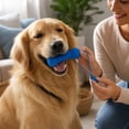 thumbnail image 5 of Dog Chew Stick Toy Interactive Pet Toy for Teething Cleaning with Adjustable Pull Rope Bone Shaped Rubber Chew for Puppies Adult Dogs, 5 of 6